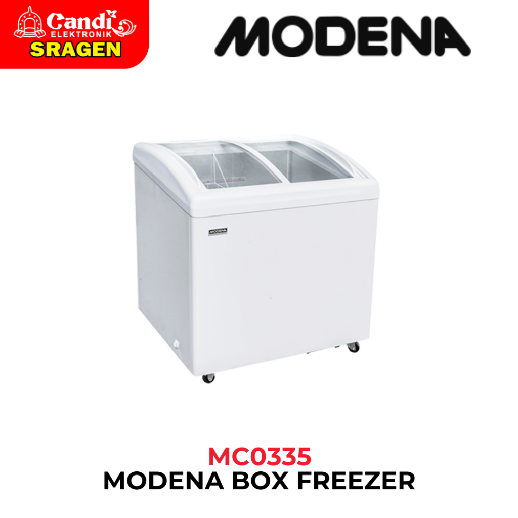 MODENA Sliding Glass Chest Freezer 336 Liter - MC0335