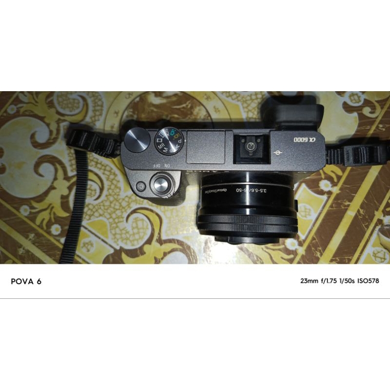 sony A6000 mulus sc rendah