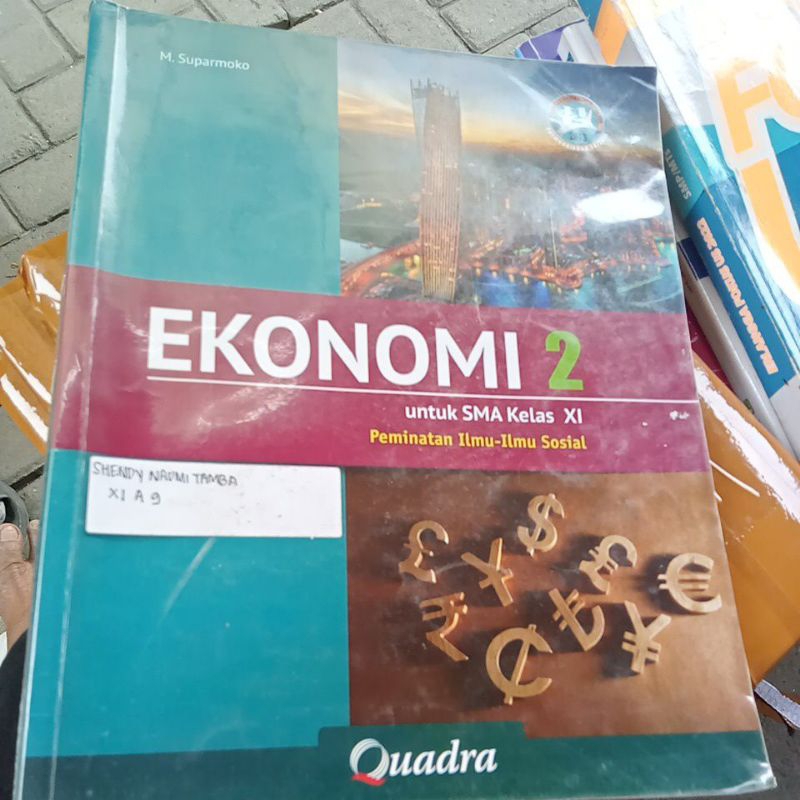 buku ekonomi kelas 11 penerbit Quadra