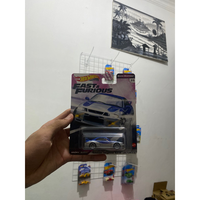 Hotwheels Premium Skyline GT-R R33