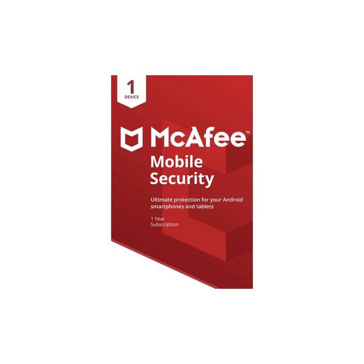 McAfee Mobile Security 1 Device 1 Tahun - Original Redeem Key