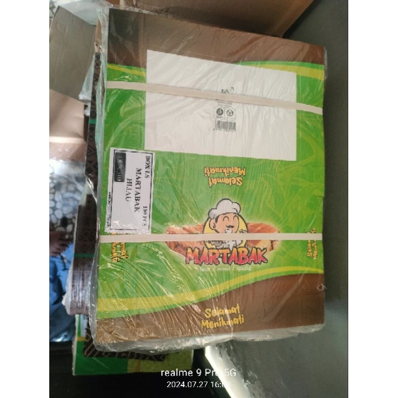 

Dus Martabak 1 Pak isi 100 Lembar