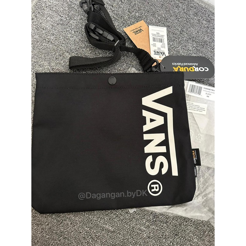Tas Vans Sling Festival Bag Original 100% Full Black (Limited)