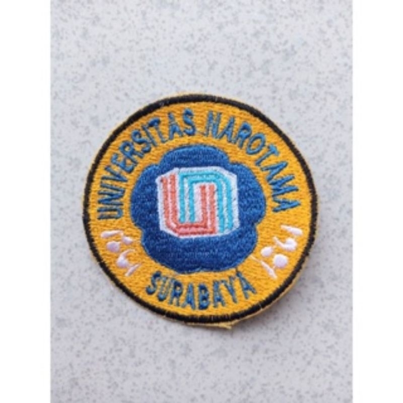 LOGO BET UNIVERSITAS NAROTAMA SURABAYA, LOGO BERWARNA, LOGO BORDIR, LOGO UNIVERSITAS, LOGO SEKOLAH