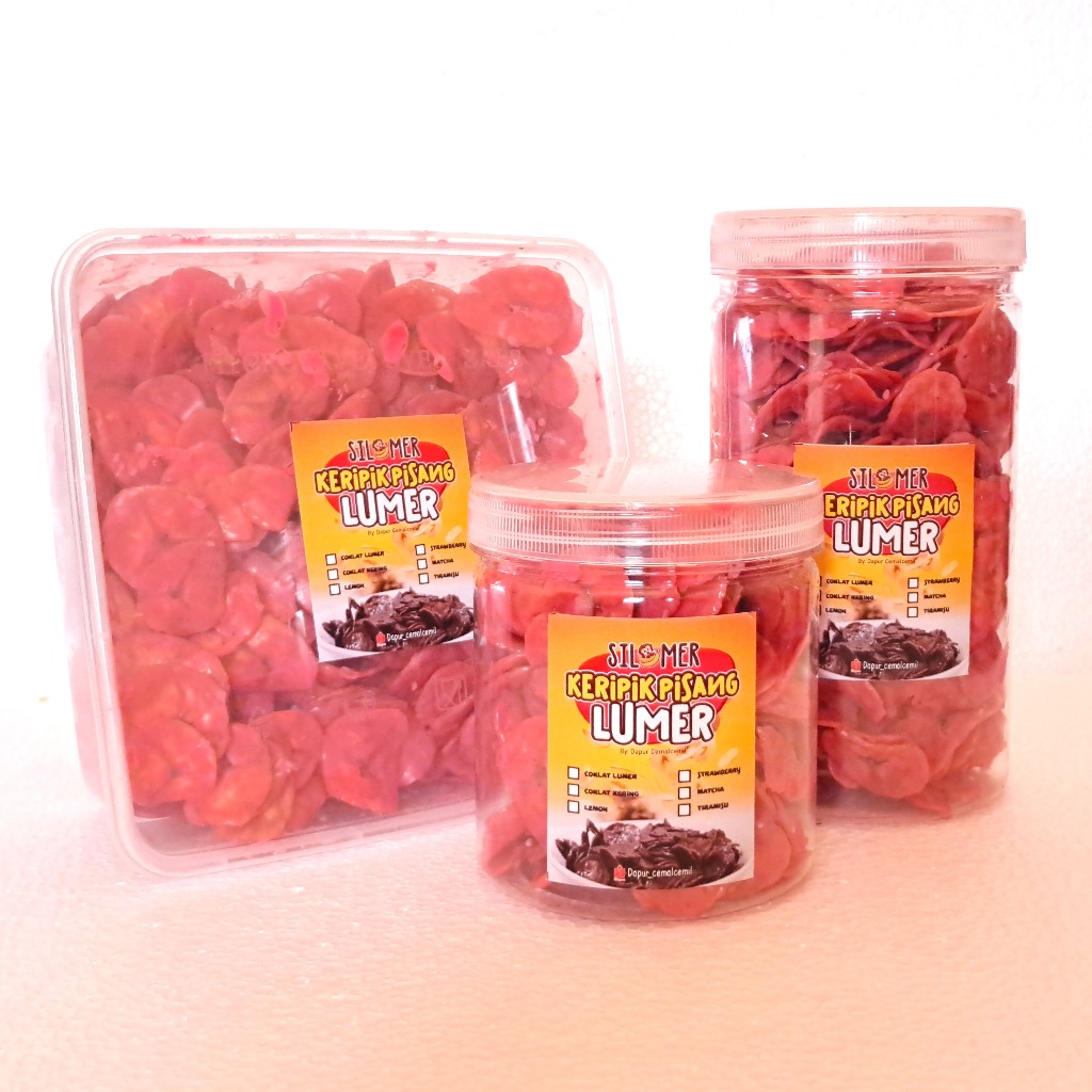 

KERIPIK PISANG COKLAT LUMER KHAS LAMPUNG RASA STRAWBERRY
