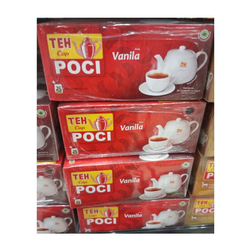 

TEH POCI RASA VANILLA ISI 25S