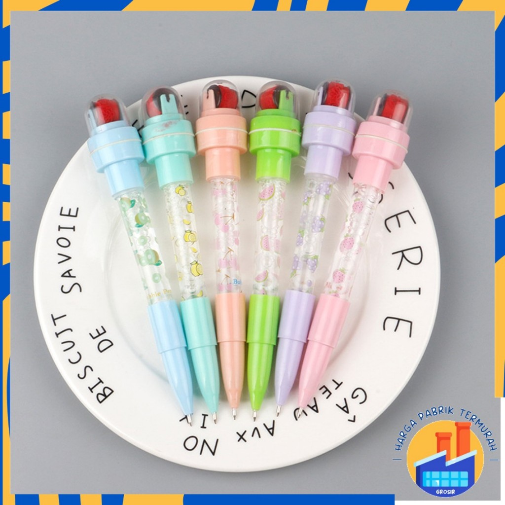 

HPT Pena Gel Gelembung Bubble Light 5 in 1 Segel Rol Cahaya Segel Anak-Anak Bolpoint Kreatif Ajaib Pulpen Multi Fungsi Roller Seal Anak Sihir Kreatif Pulpen Pena Hadiah Sekolah