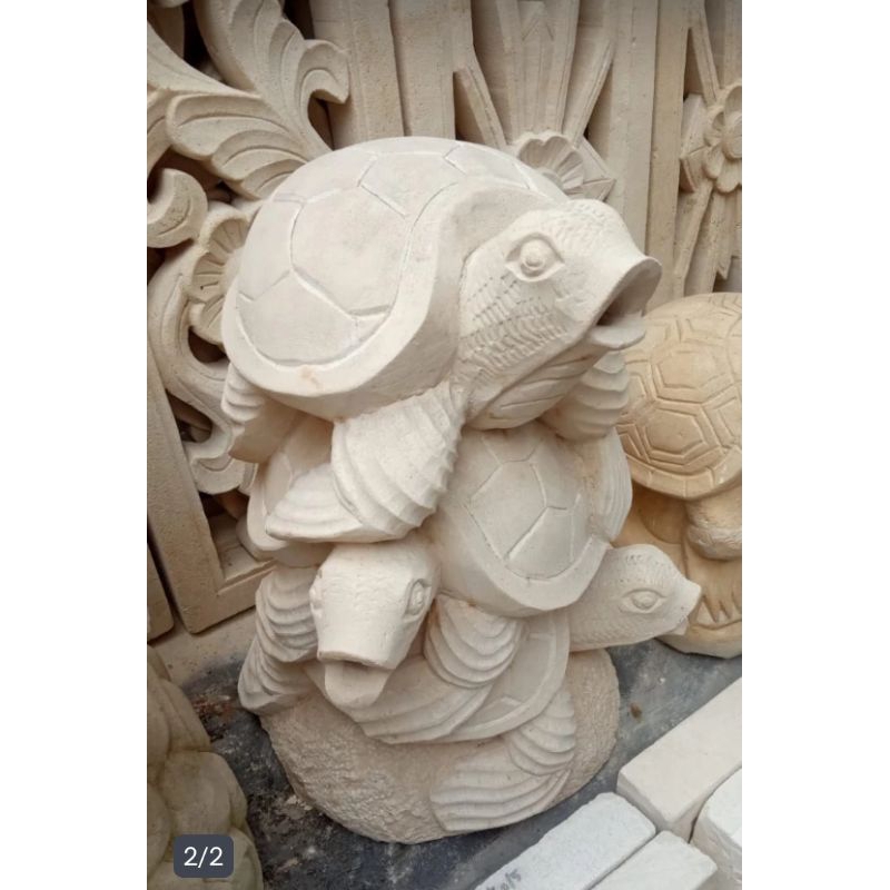 PATUNG AIR MANCUR BATU ALAM KURA KURA TUMPUK