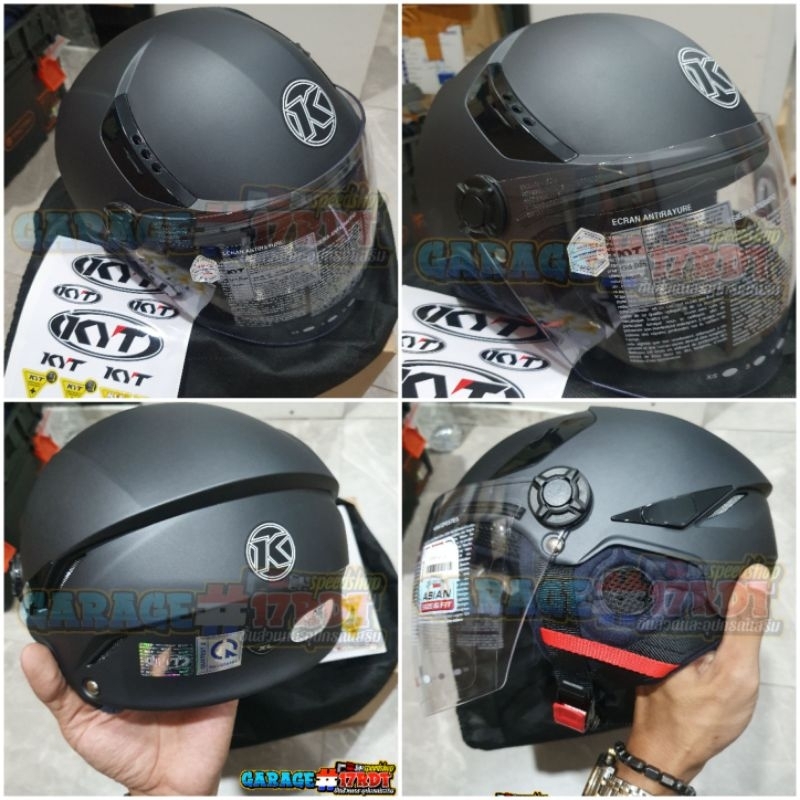 Helm Helmet KYT Vietnam Half Face Helm Sepeda Helm Motor Helm Vietnam Look Style Helm Proper Vietnam