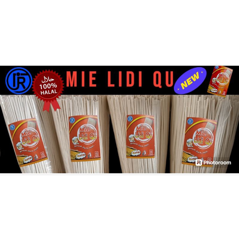 

Mie lidi IJR mentah halal mantap 500gr