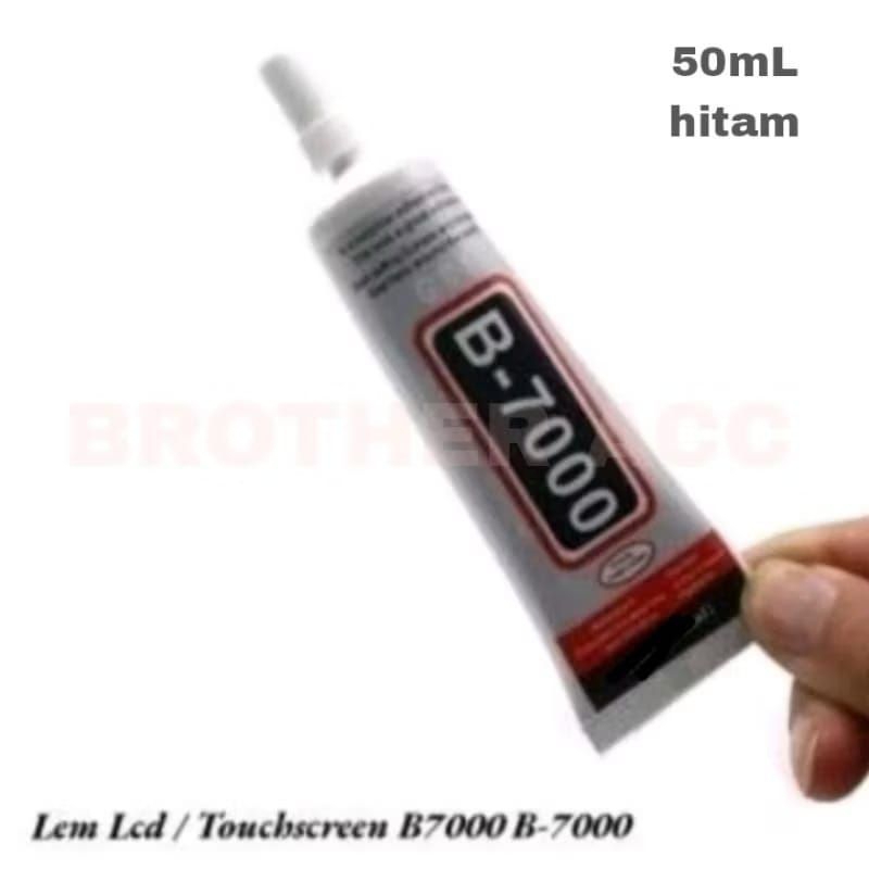 LEM TOUCHSREEN B7000 50ML HITAM / LEM LCD B7000 50ML HITAM