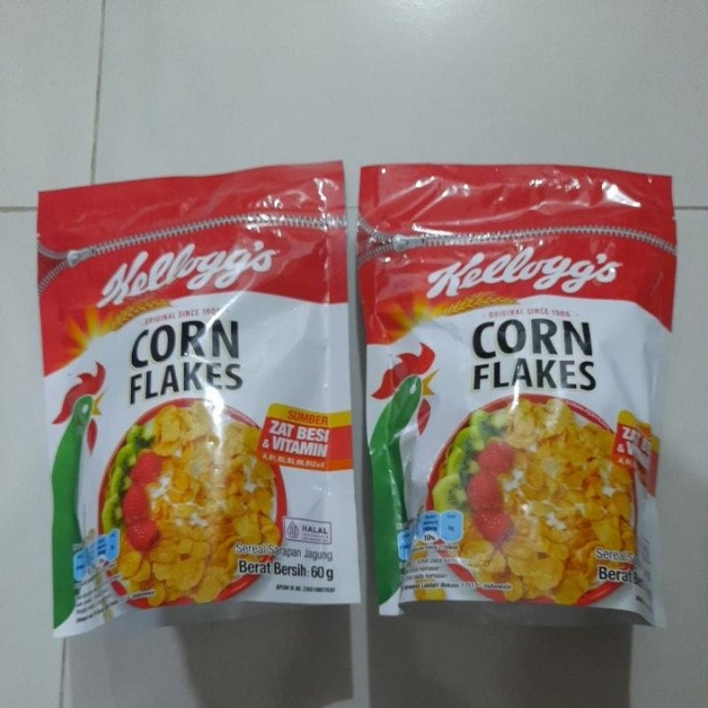 

Kelloggs Corn Flakes 120gram Sereal (+AmanTambah Packing)
