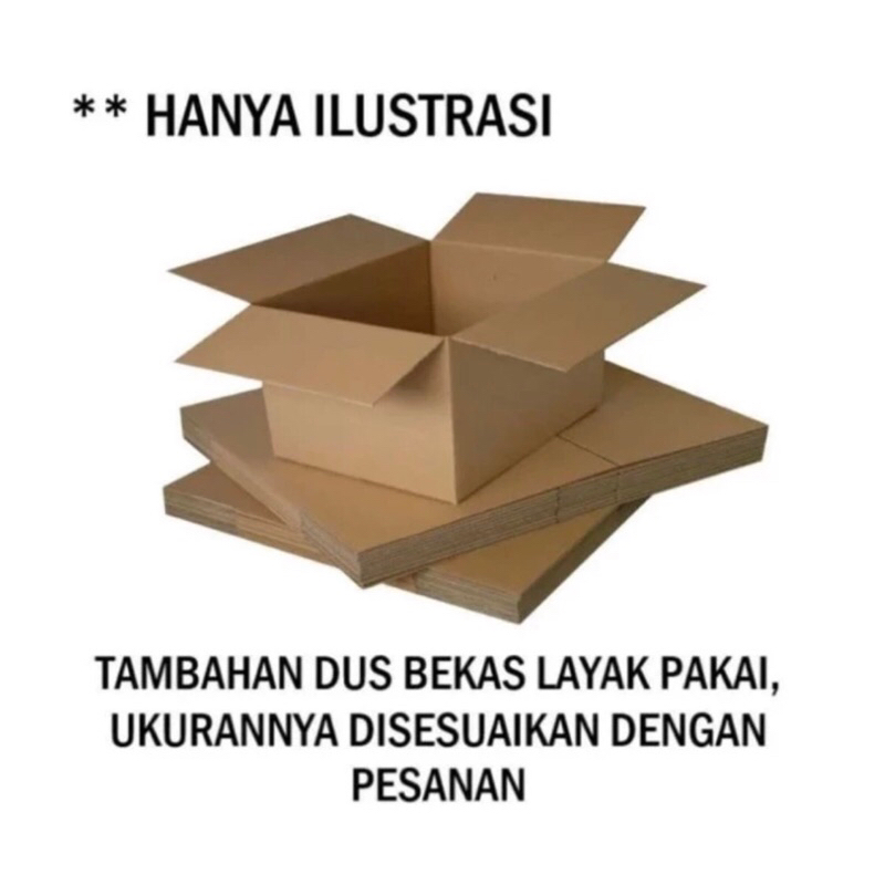 

KARDUS PACKING INCLUDE STYROFOAM