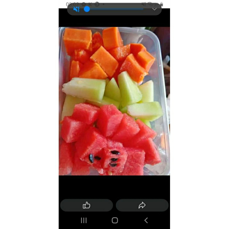 

buah potong