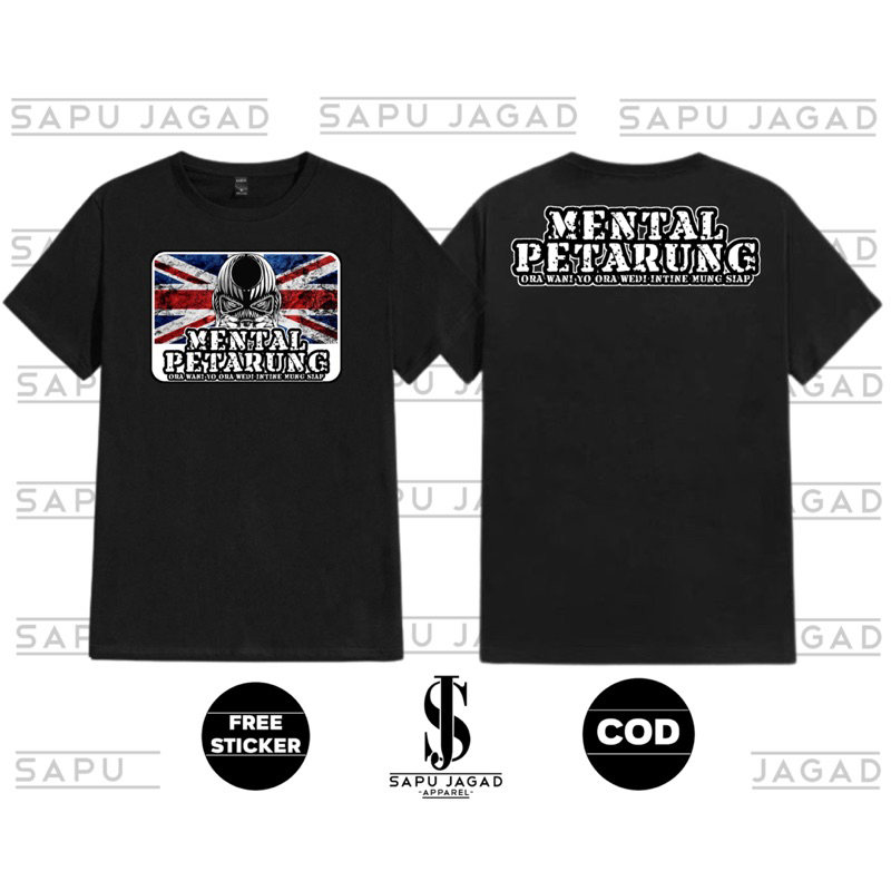 KAOS MENTAL PETARUNG ORA WANI YO ORA WEDI INTINE MUNG SIAP