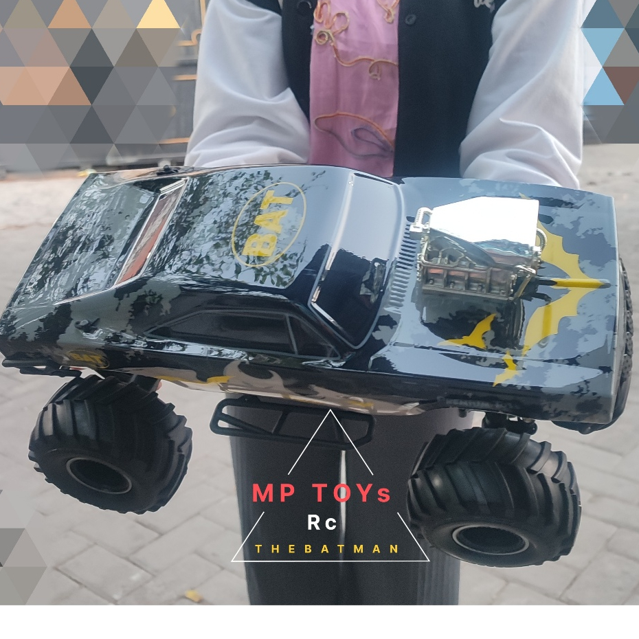 RC 4wd rc car 4wd rcmobil remote control police off road jumbo bi size rc car rc batman rc batmobile