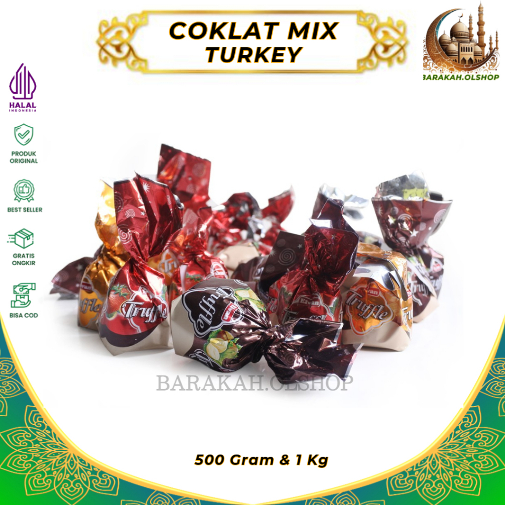 

Coklat Turkey Mix 1 Kg √ Coklat Arab √ Coklat Oleh Oleh Haji Dan Umrah