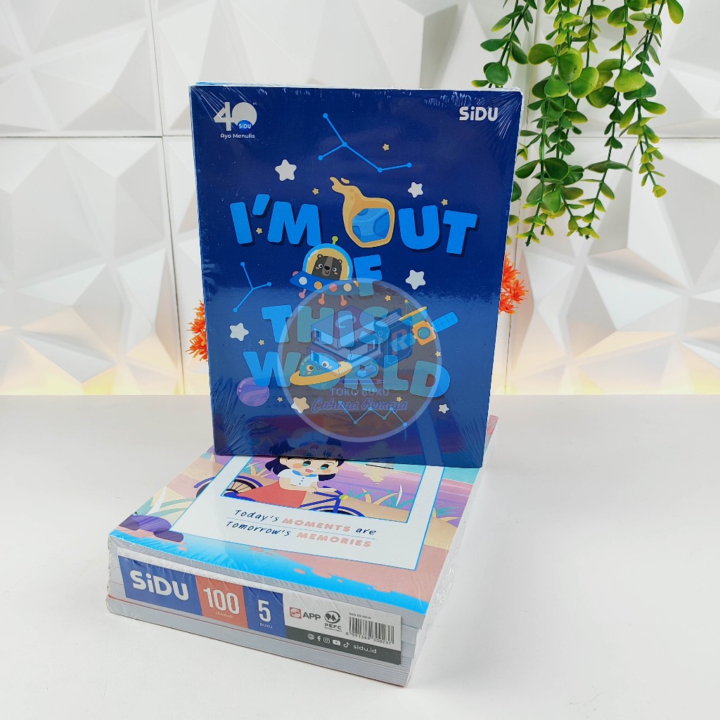 

Buku Tulis Sidu 100 Lembar 1Pak isi 5 Sinar Dunia Buku Anak Sekolah