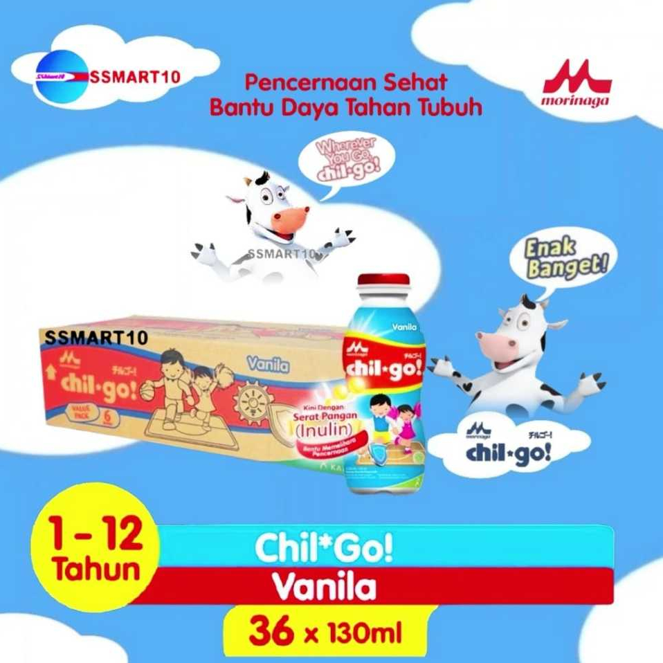 

CHIL GO Susu Vanila UHT 36x130ml/karton