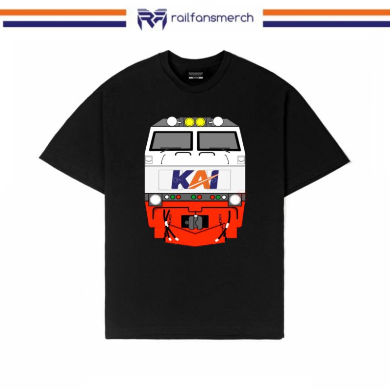 Railfansmerch Kaos Railfans Lokomotif Kereta Api CC203