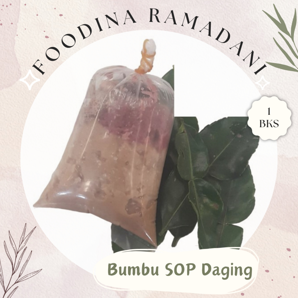 

BUMBU GILING Halus - Sop Daging Fresh [ 1 BKS ] Harga Per BKS