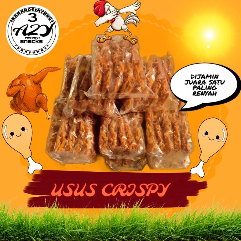 

AZY-SNACK Paket Jualan usus crispy 2500 isi 10 harga grosir