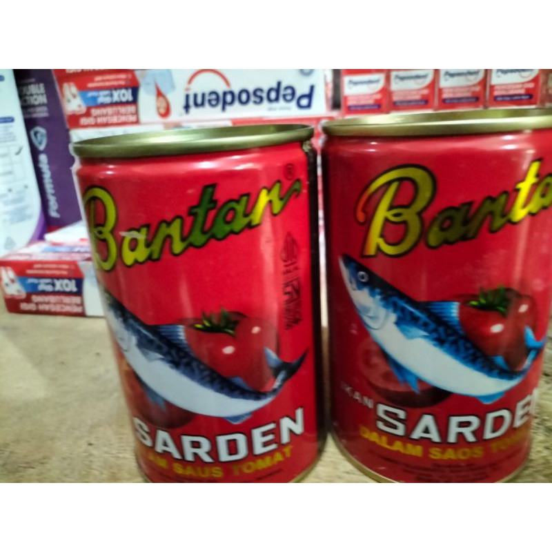 

Bantan Sarden Kaleng Kecil 155gr & Besar 425gr