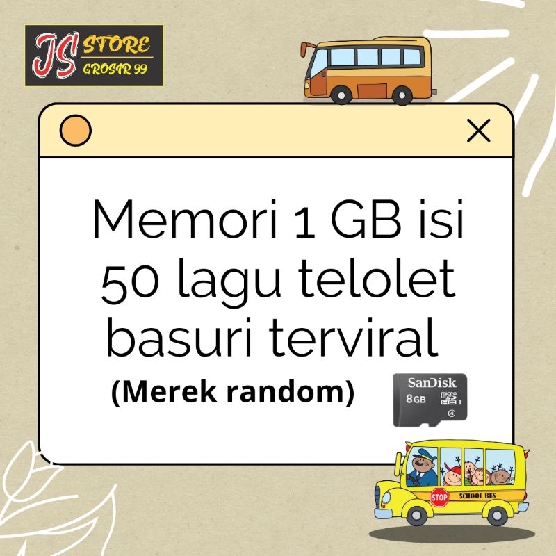 MEMORI KELAKSON 50 NADA TELOLET BASURI TERVIRAL/TELOLET SEPEDA/TELOLET MOTOR/TELOLET MAINAN ANAK/LAG
