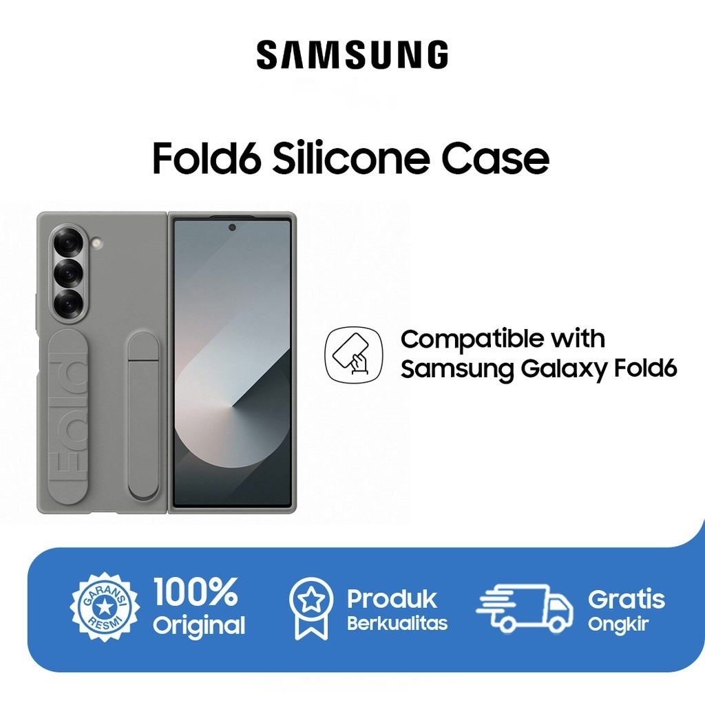 Casing Samsung Galaxy Z Fold6 Silicone Case Softcase Pelindung HP Z Fold 6
