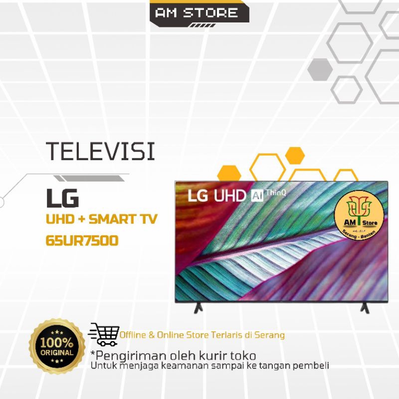 UHD SMART TV LG 65" 65UR7500