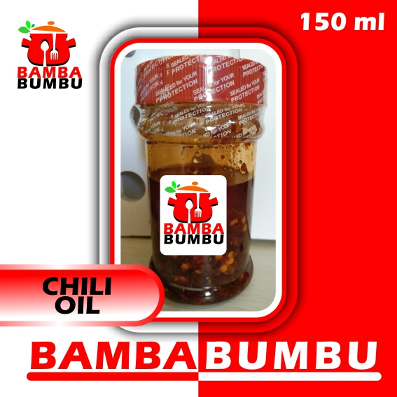 

CHILIE OIL / MINYAK CABE CILIE OIL 150 ML