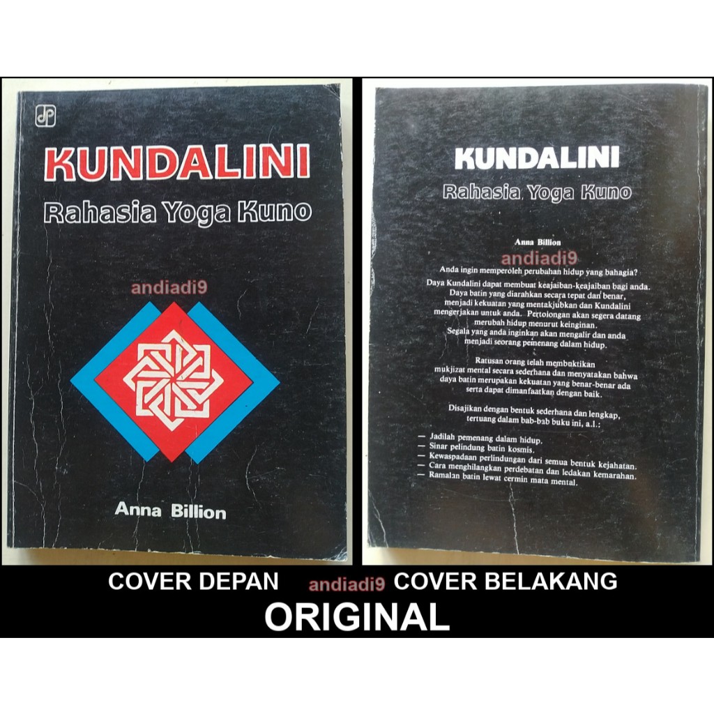 KUNDALINI RAHASIA YOGA KUNO ANNA BILLION 1991