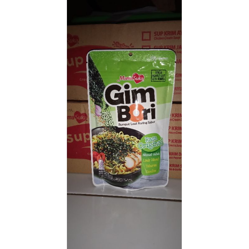 

MamaSuka - Bon Nori Rasa Original / Abon Rumput Laut Tabur / Isi 1 pcs @60gr