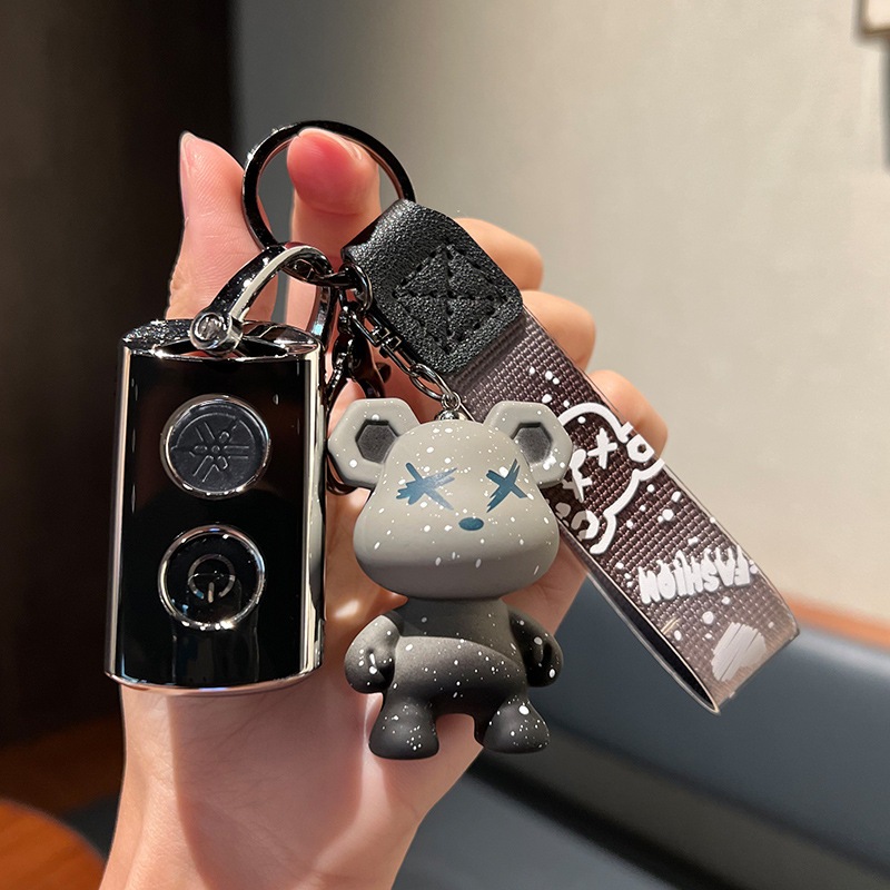 1SET Gantungan Kunci Cover Kunci Motor Sarung Cover Kunci Case Kunci Motor Amaha Nmax