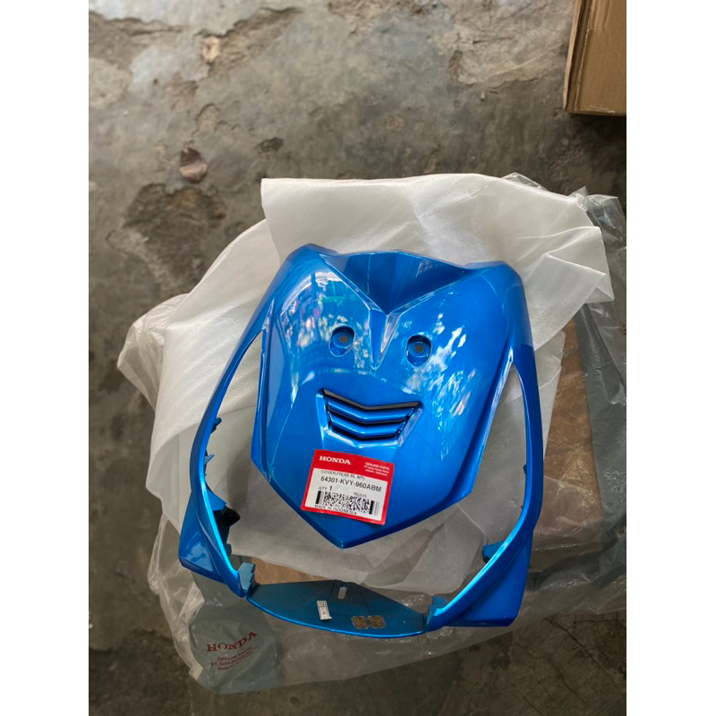 64301-kvy-960abm TAMENG DEPAN BEAT KARBU ORANYE ORIGINAL AHM 64301kvy960abm