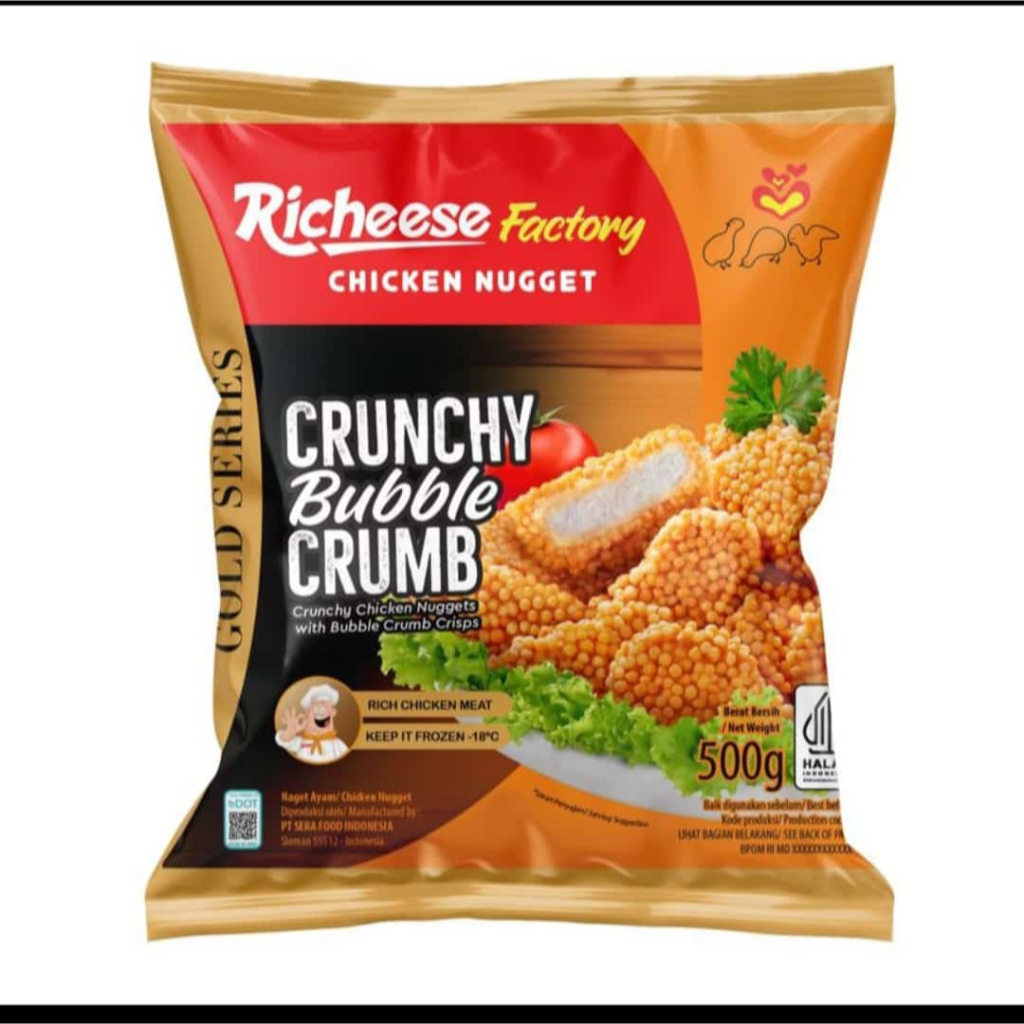 

RICHEESE FACTORY CRUNCHY BUBBLE CRUMB NUGGET