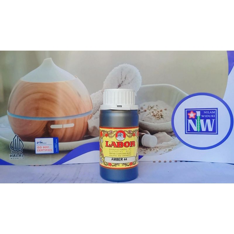 Ambar 44/ Misik Hitam Kental Labor 100gr segel Pabrik.