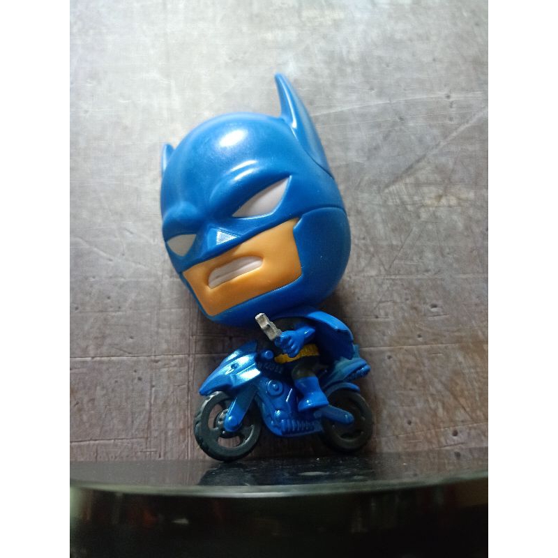Figure DC Comics Character Batman Classic Riding Batcycle Chibi