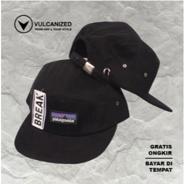 Topi 5 Panel Distro Patagonia Thanksinsomnia Snapback HipHop Bahan Ori Rafel