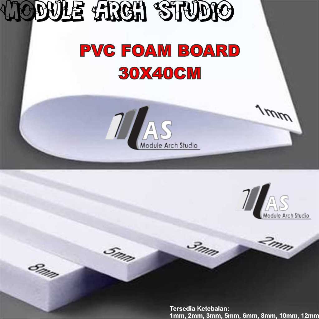 PVC Foam Board 30x40cm - PVC Maket