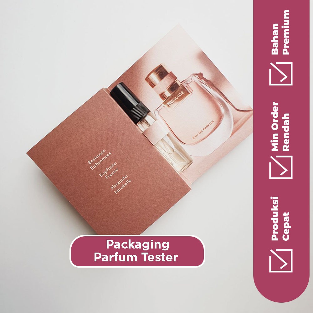 

Packaging Parfum Tester - Packaging Parfum Vial - Kemasan Parfum - Packaging Botol 5 ml