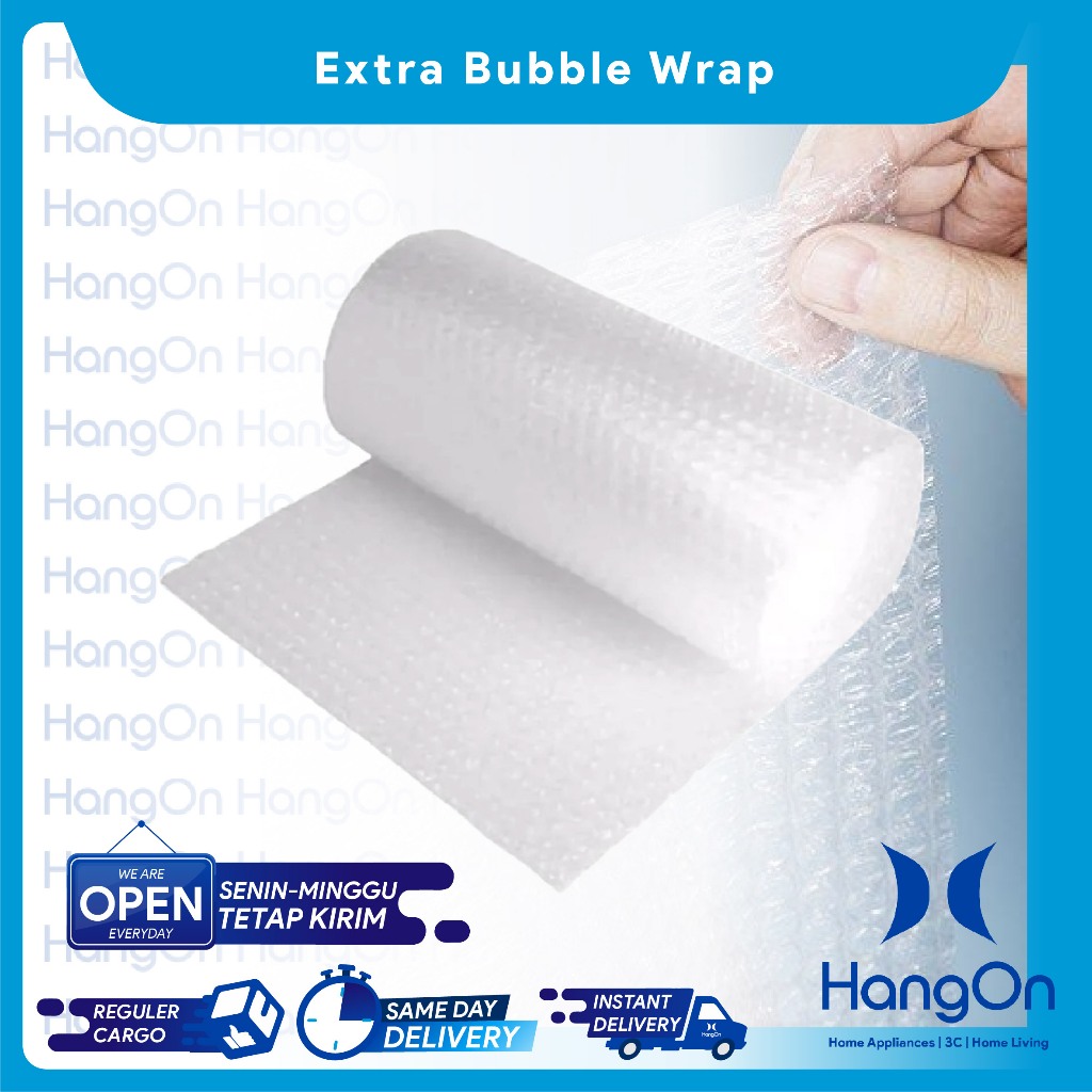 

Tambahan Bubble Wrap kebutuhan packing