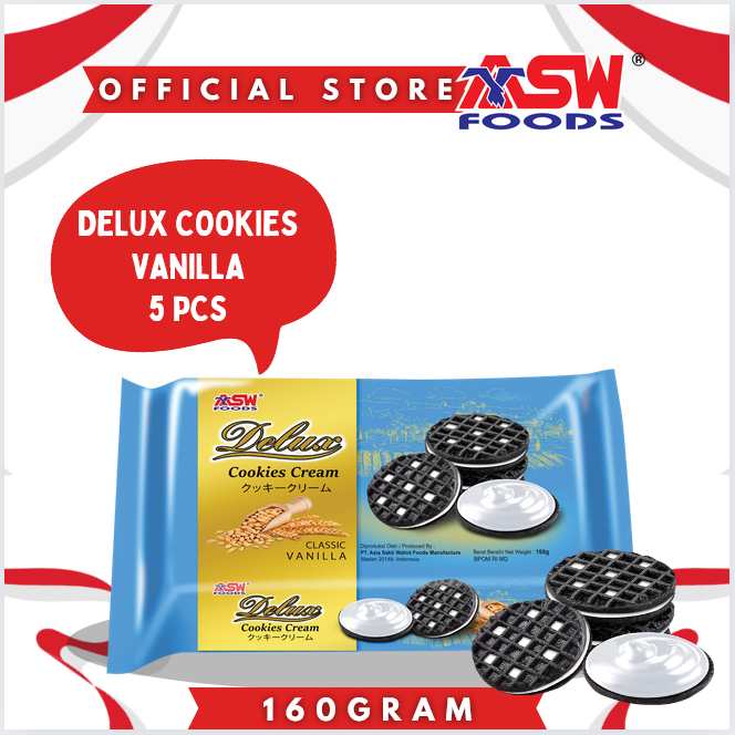 

Delux Cookies Cream Vanilla ( 5 Pcs )