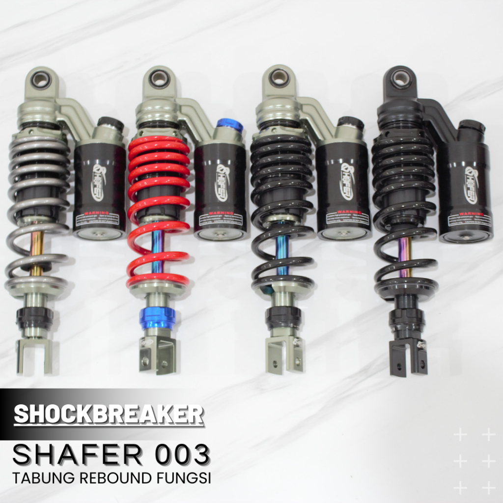 Shockbreaker SHAFER Tabung Atas Klik Rebound Kompresi Aktif Shock Motor Original Shafer Universal Mo