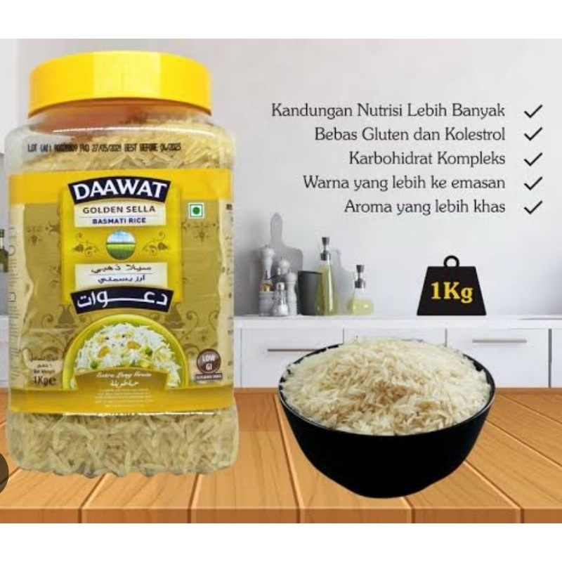 

DAWAAT GOLDEN BASMATI 1Kg