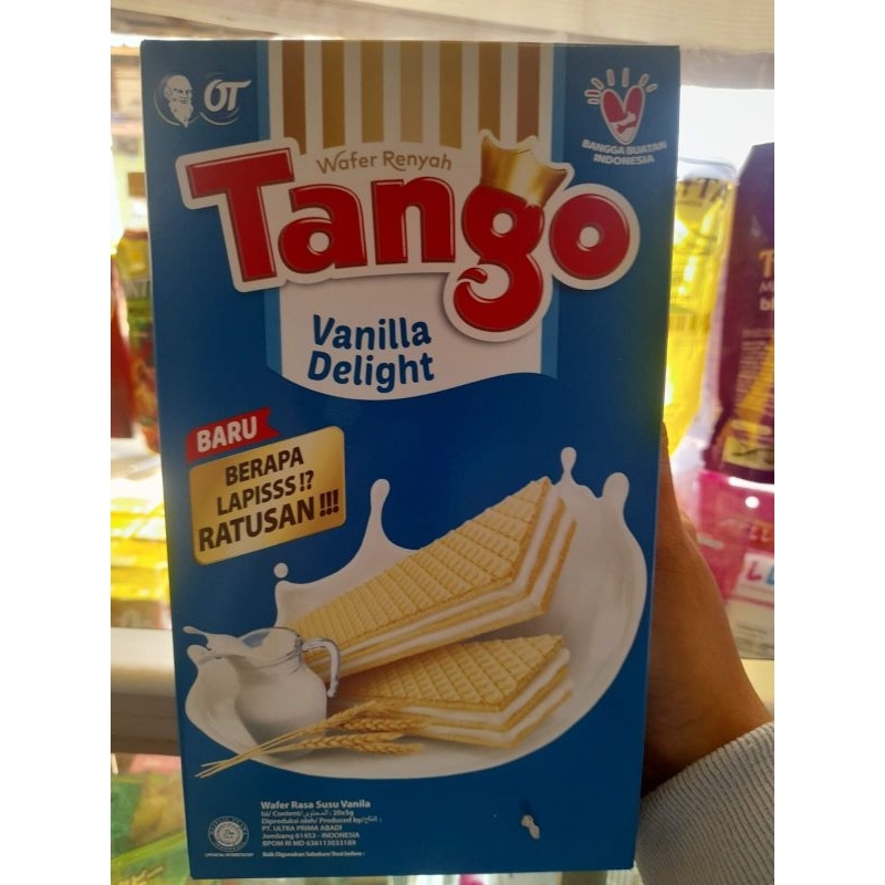 

Wafer Tango Vanilla Delight 1 dus isi 20pcs