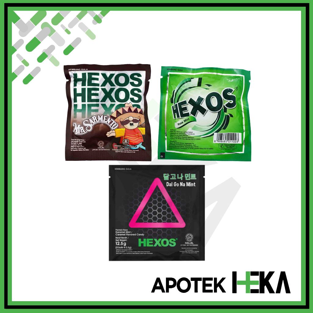 

Permen Hexos Mint isi 5 Butir - Permen Penyegar Nafas [Depok]