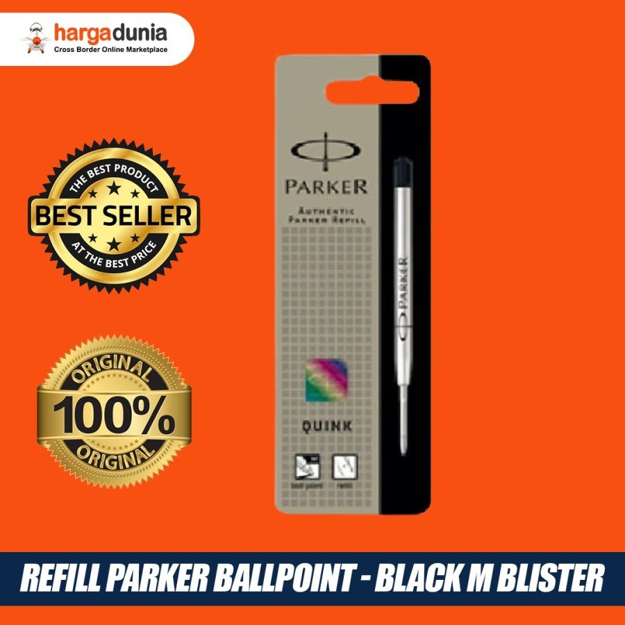 

Refill Parker Ballpoint Black M Blister Refill Pulpen