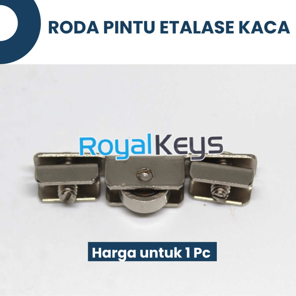 Roda Lemari Etalase Kaca Matex Showcase Kecil Aluminium Alumunium