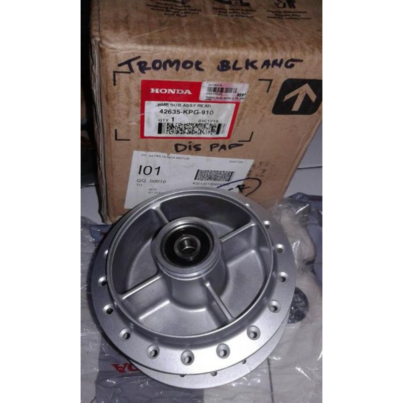 tromol belakang supra x125